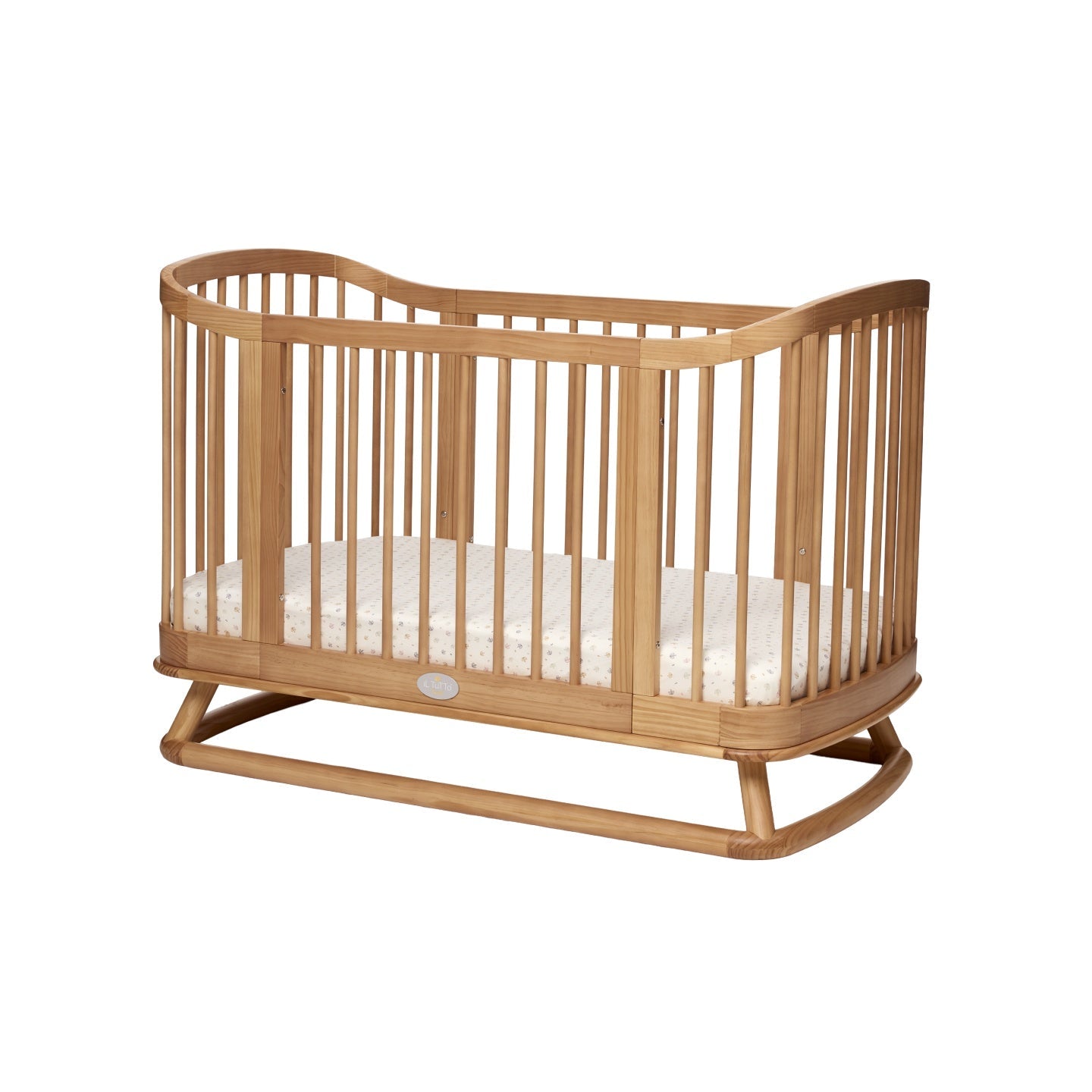Luca Cot Set with Louie Electric in Taupe Teddy