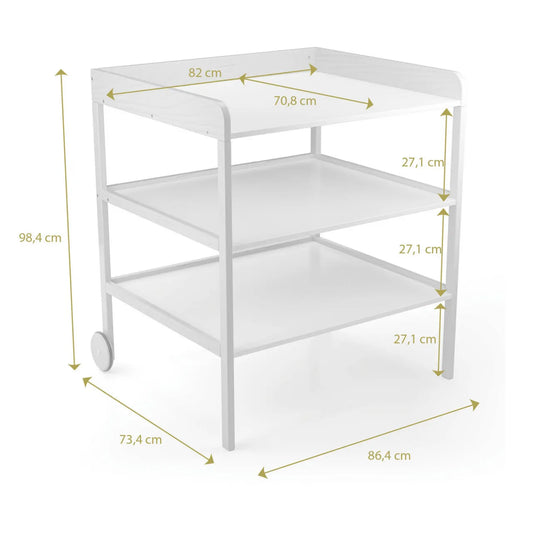 Geuther Clarissa changing table - White