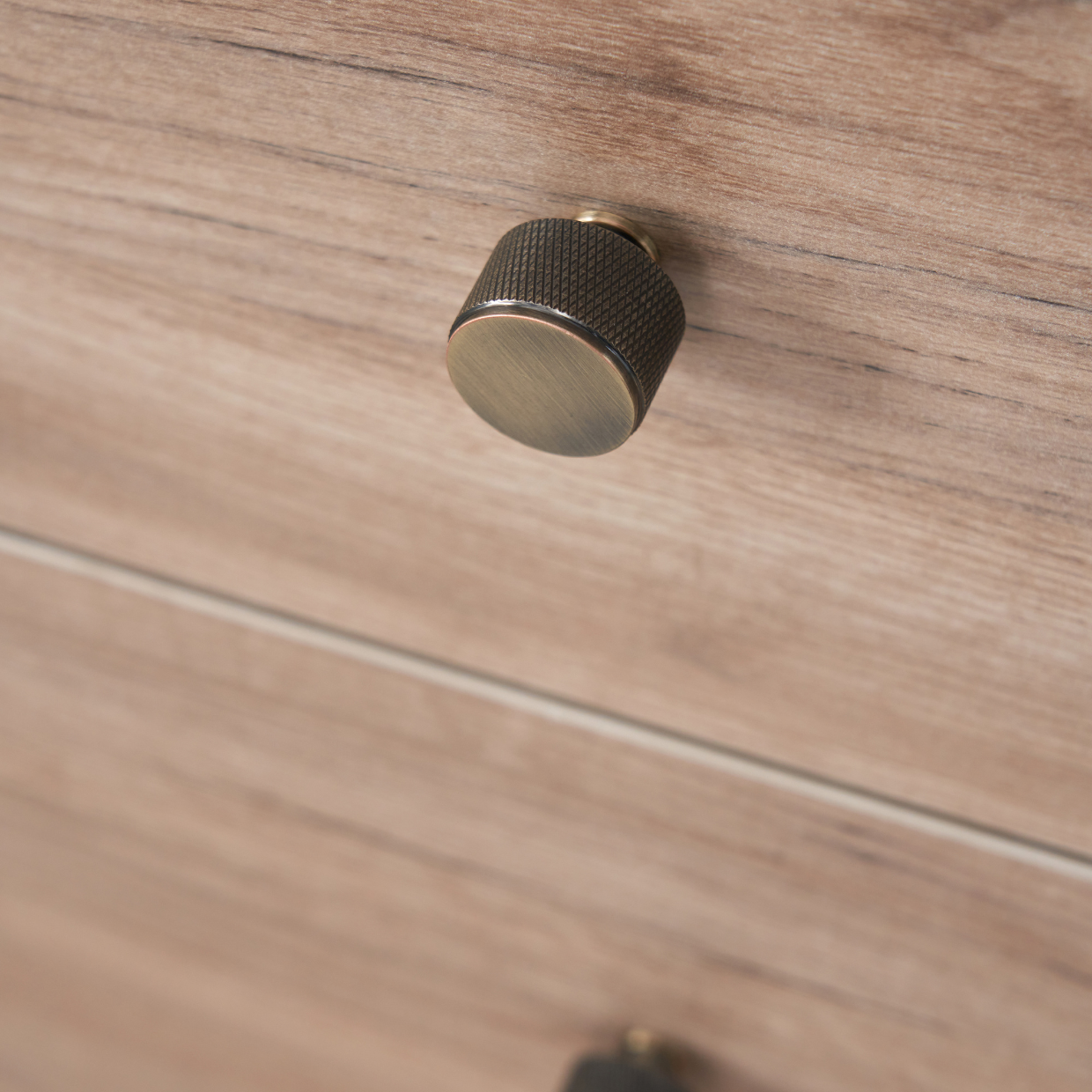 Como Chest & Changer in Distressed Oak & Slate Grey