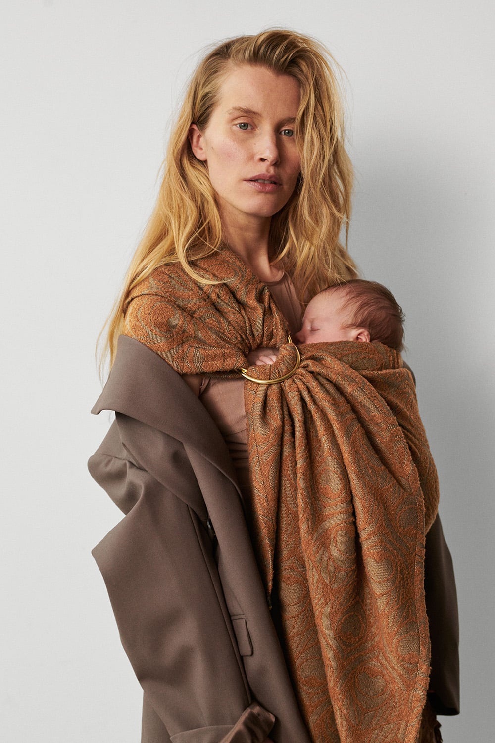 Antipoppe Ring Sling Argus Bolivar in vicuña and cashmere