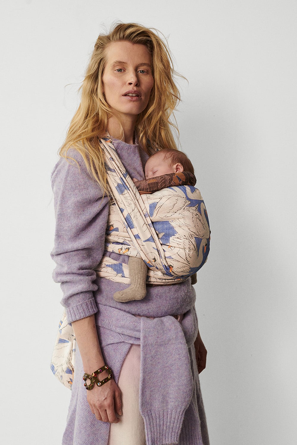Antipoppe Ring Sling Monogamy Zeus in tussah silk