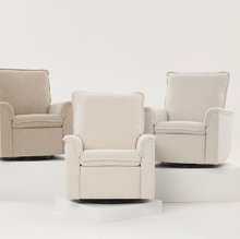 Henry Electric Recliner Glider Chair with USB in Grey