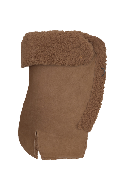 Antipoppe Zeitgeist Tweed Aura + Shearling Insert Ecru