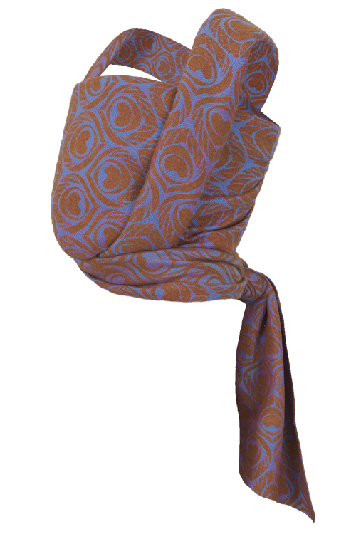 Antipoppe Baby Wrap Argus Allure in vicuña and silk