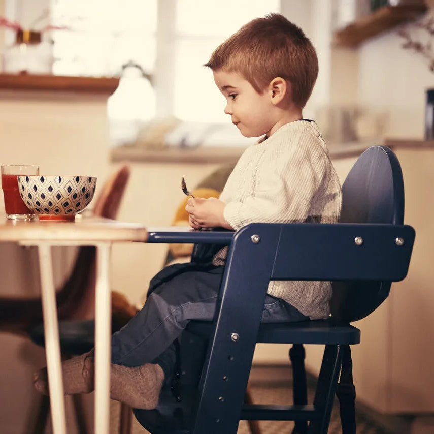 FILOU UP highchair - Black