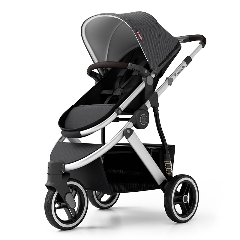 Babyruler Tornado T2 Stroller - Black