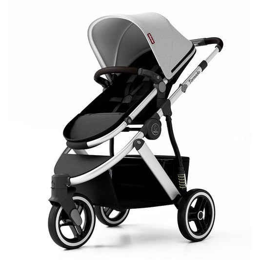 Babyruler Tornado T2 Stroller - Silver