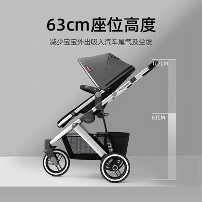 Babyruler Tornado T2 Stroller - Black