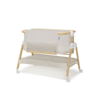 BabyRest Alfie² Bedside Bassinet - Beige/Natural