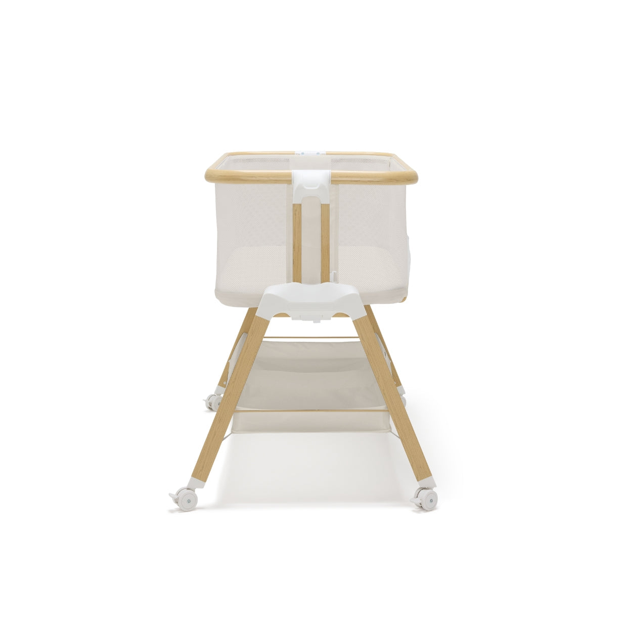BabyRest Alfie² Bedside Bassinet - Beige/Natural