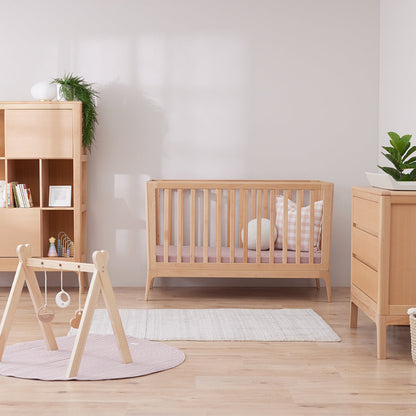 BabyRest Amara Cot & Chest Nursery Package - Beech