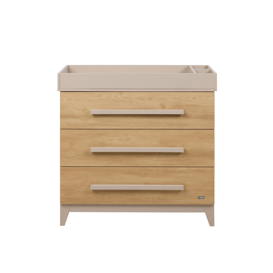 Hallee Chest Changer in  Mushroom & Golden Oak