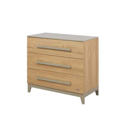 Hallee Chest Changer in  Sage & Golden Oak