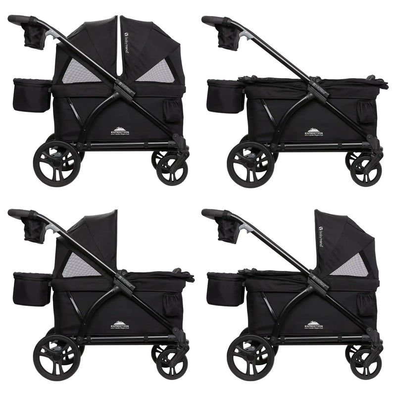 Expedition® 2-in-1 Stroller Wagon PLUS in Ultra Black
