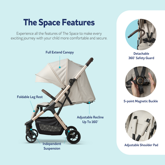 Daiichi The Space Compact Air Cabin Stroller (2025)