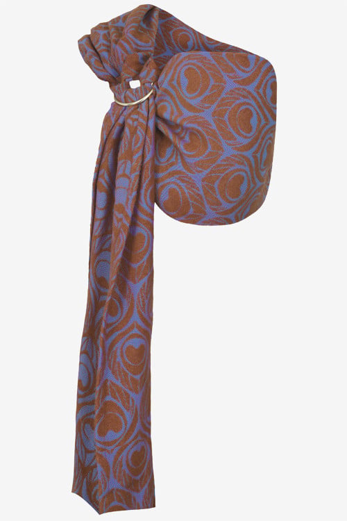 Antipoppe Ring Sling Argus Allure in vicuña and silk