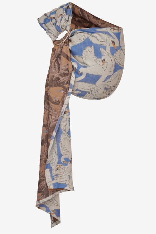 Antipoppe Ring Sling Monogamy Zeus in tussah silk
