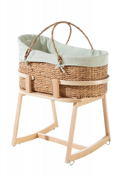 Geuther Moses Set: basket plus foot - White