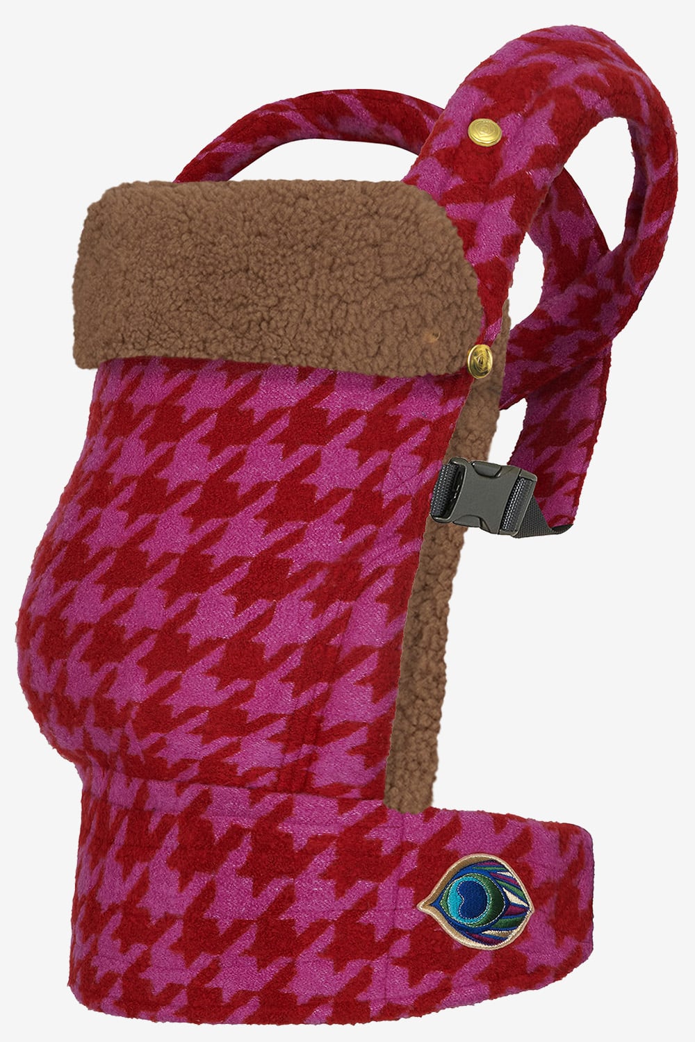 Antipoppe Zeitgeist Tweed Aura + Shearling Insert Ecru