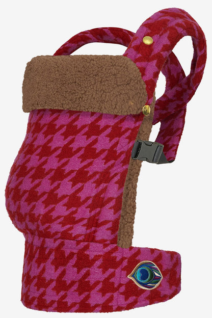 Antipoppe Zeitgeist Tweed Aura + Shearling Insert Ecru